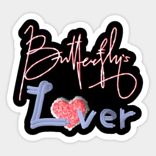 butterfly lover Sticker